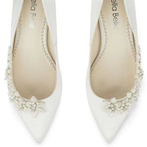 Never Worn Bella Belle Iris Ivory Wedding Shoes - 6.5